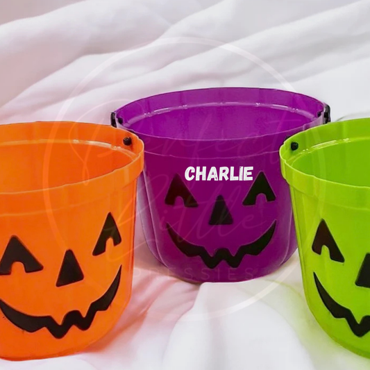 Halloween Pumpkin Bucket