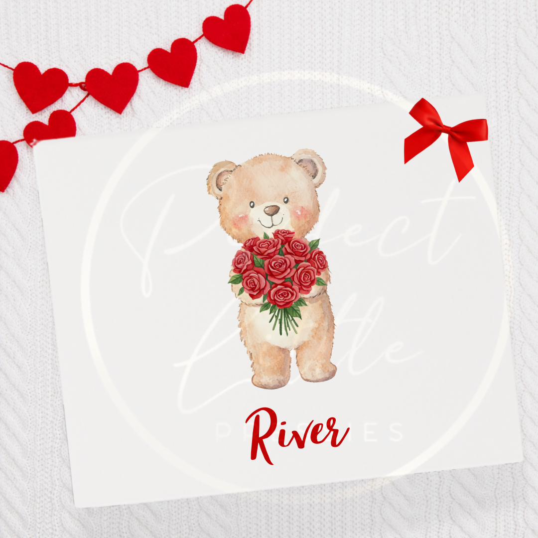 Valentines - Bear Rose Box