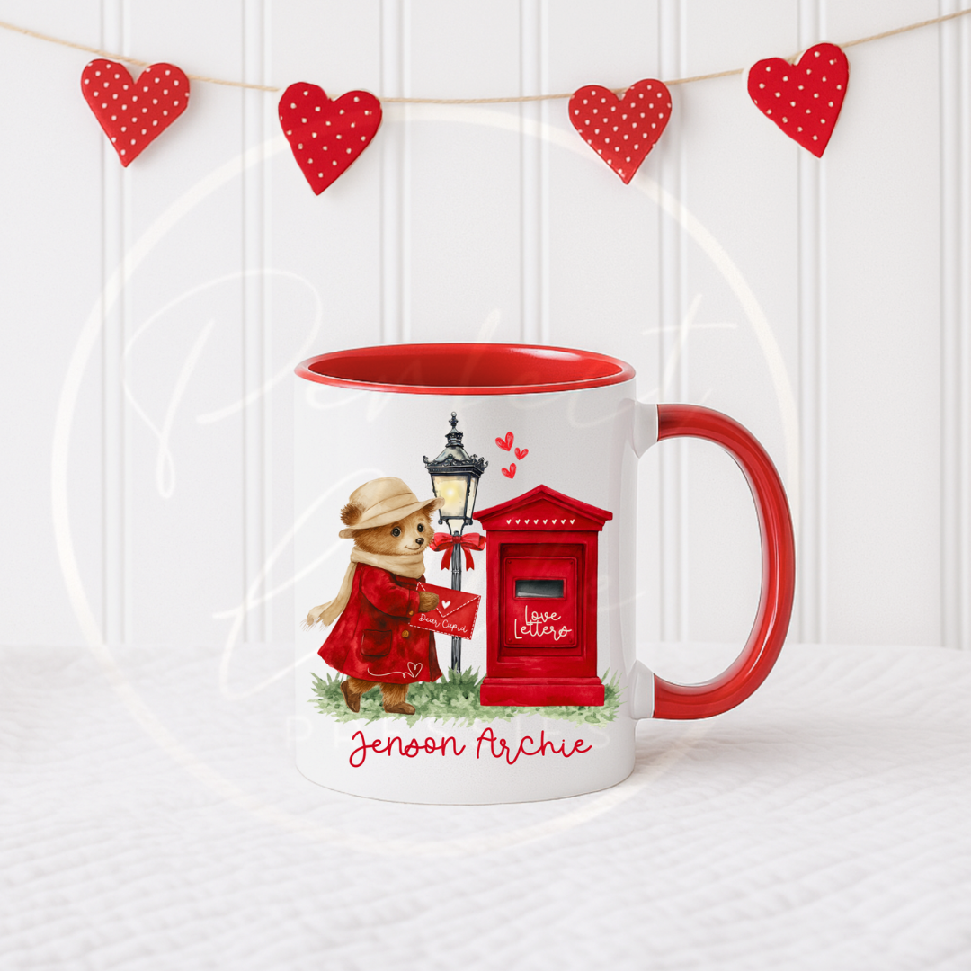 Valentines - Bear Love Letter Mug