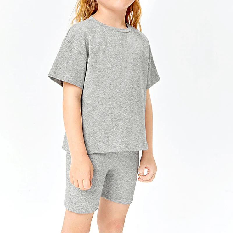 Kids T/Cycling Short Set (Older Sizes)