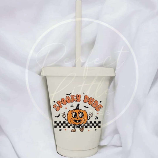 Halloween Spooky Dude Cold Cup 16oz