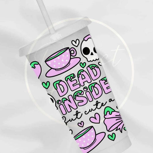 Halloween Dead Inside Cold Cup 24oz