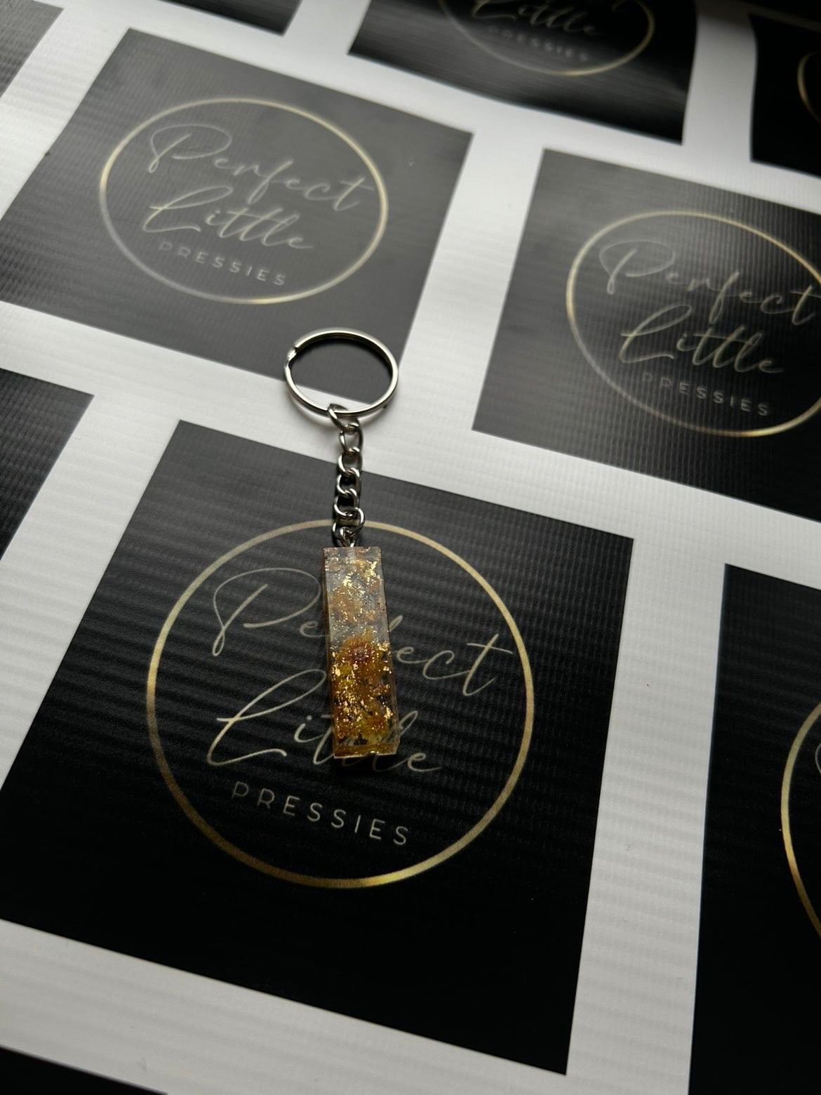 Resin Keyring - Marigold I
