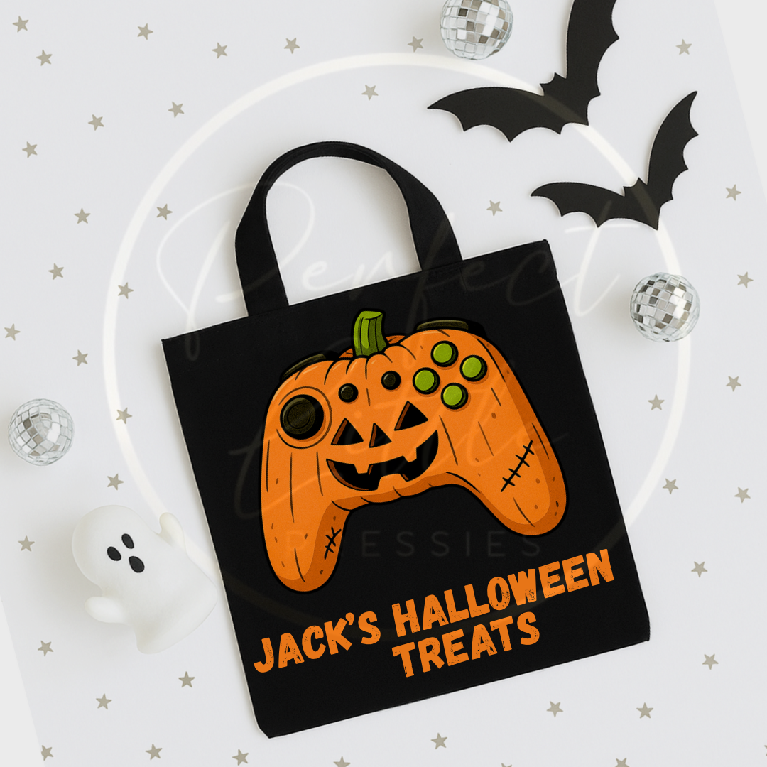 Halloween Gaming Tote Bag