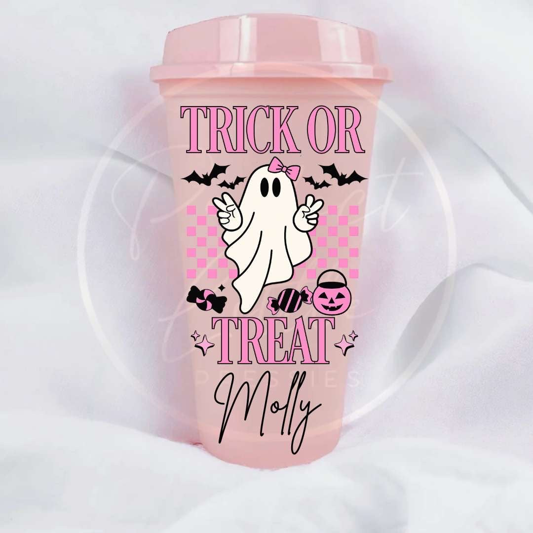 Halloween Trick Or Treat Hot Cup