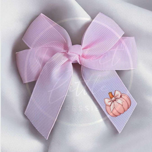 Bow Pumpkin - Hair Bow