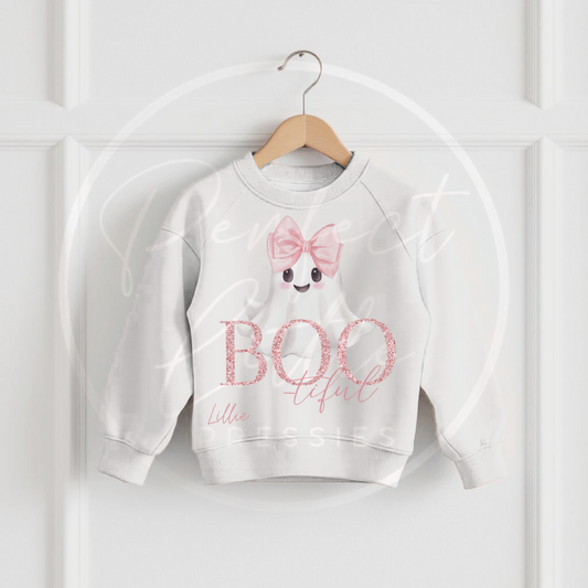 Halloween Kids Boo-tiful Sweatshirt