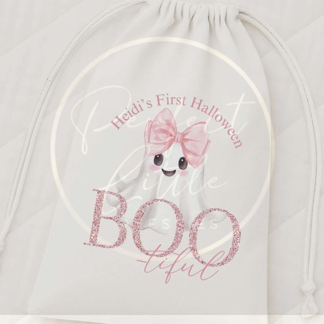 Halloween Boo-tiful Drawstring Bag