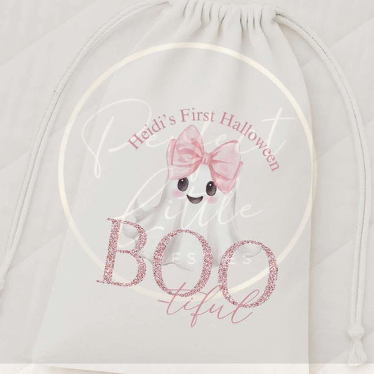 Halloween Boo-tiful Drawstring Bag
