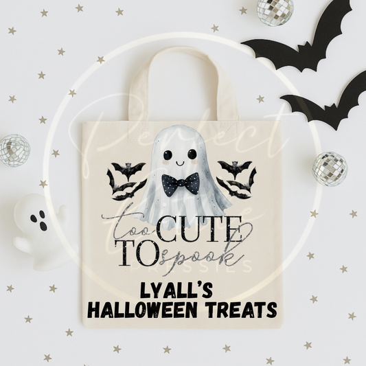 Halloween Too Cute Tote Bag