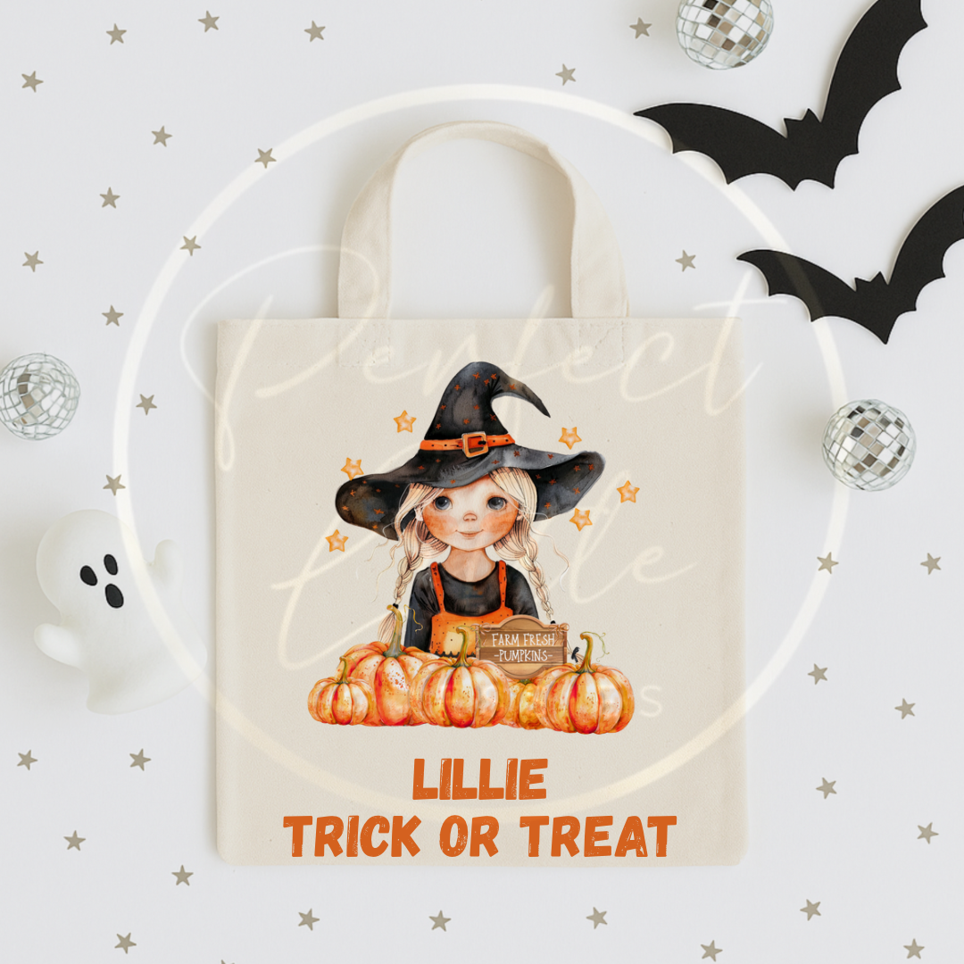 Halloween Fresh Pumpkins Tote Bag