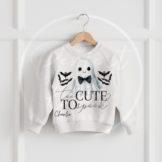 Halloween Kids Too Cute Sweatshirt