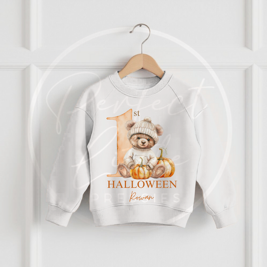 1st Halloween Kids Sweatshirt