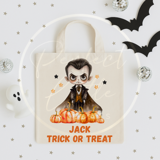 Halloween Spooky Characters Tote Bag