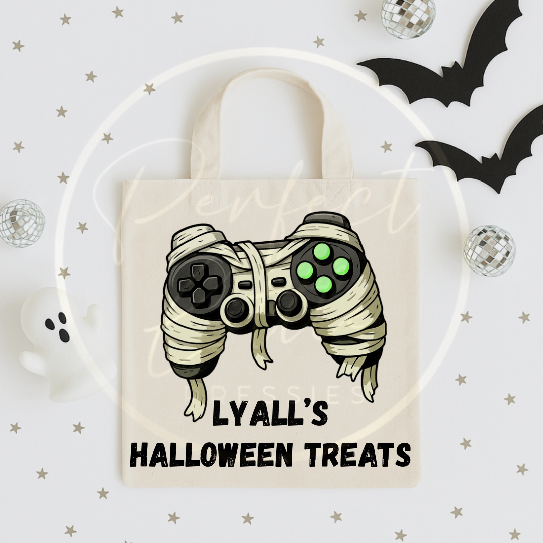 Halloween Gaming Tote Bag