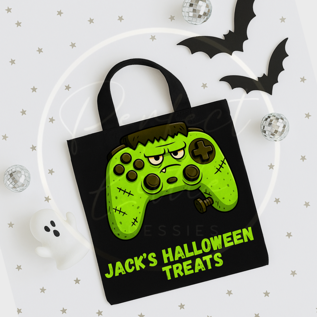 Halloween Gaming Tote Bag