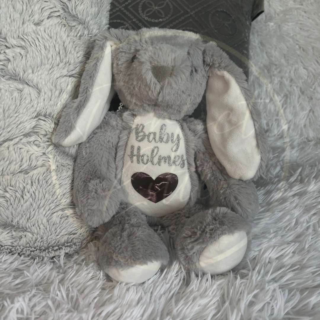 Baby Scan Photo Teddy Bear