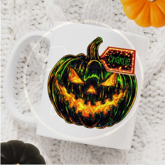 Halloween Spooky Neon Mug
