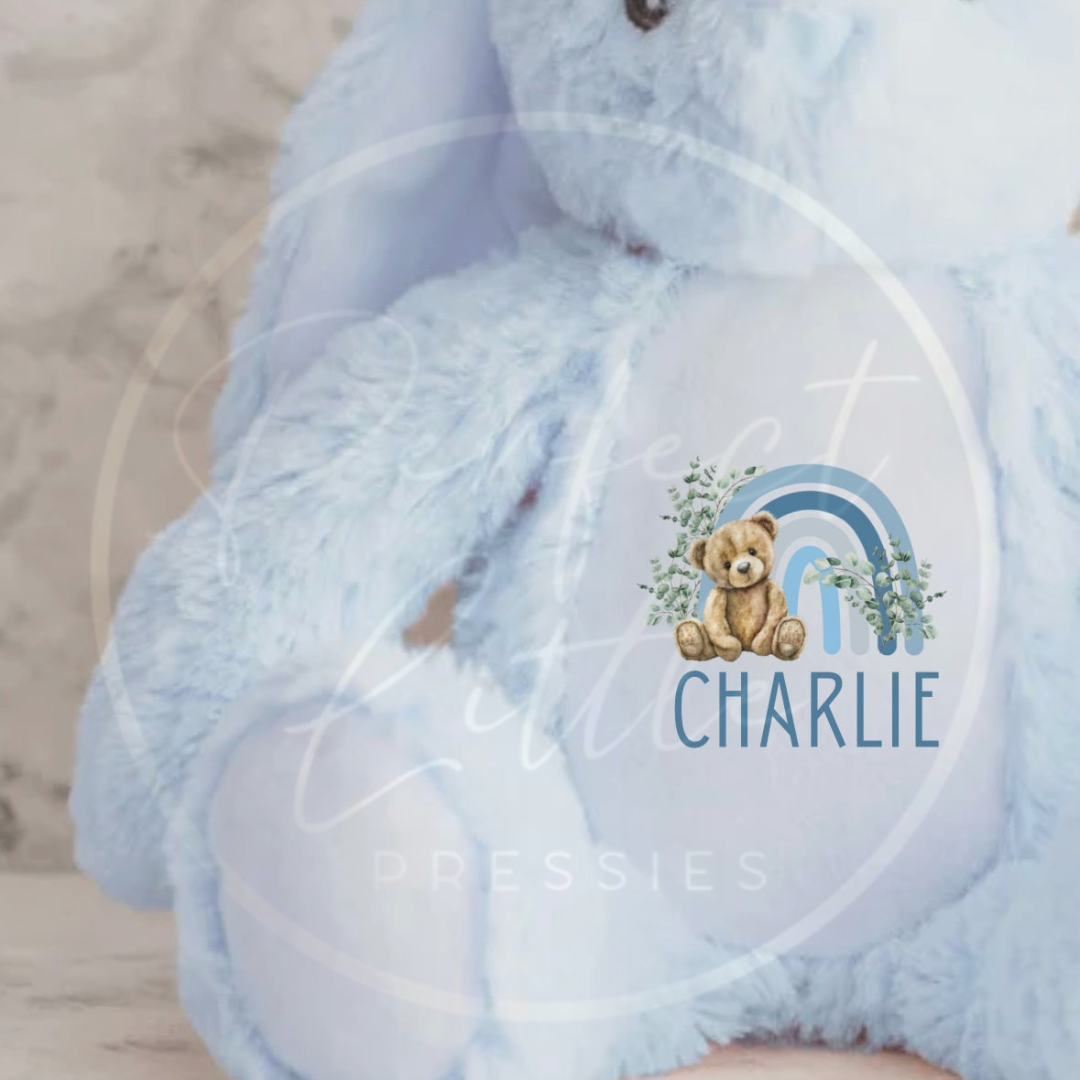 Teddy - Blue Rainbow Bear