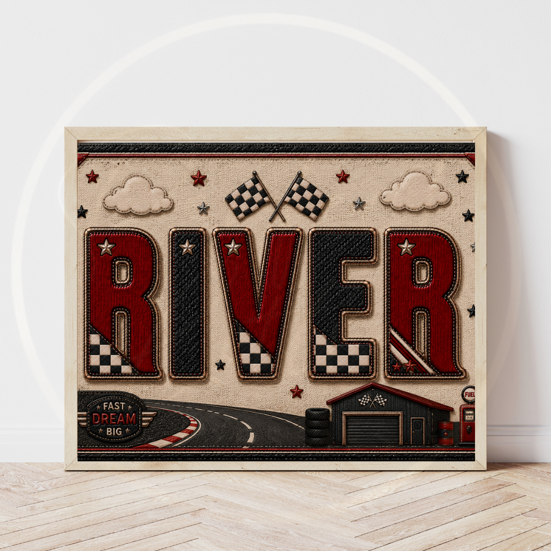 Custom Print - Motocross Name