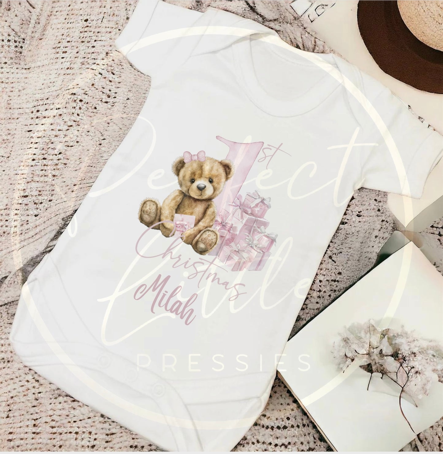 Christmas Baby Grow - 1st Christmas Bear Gifts