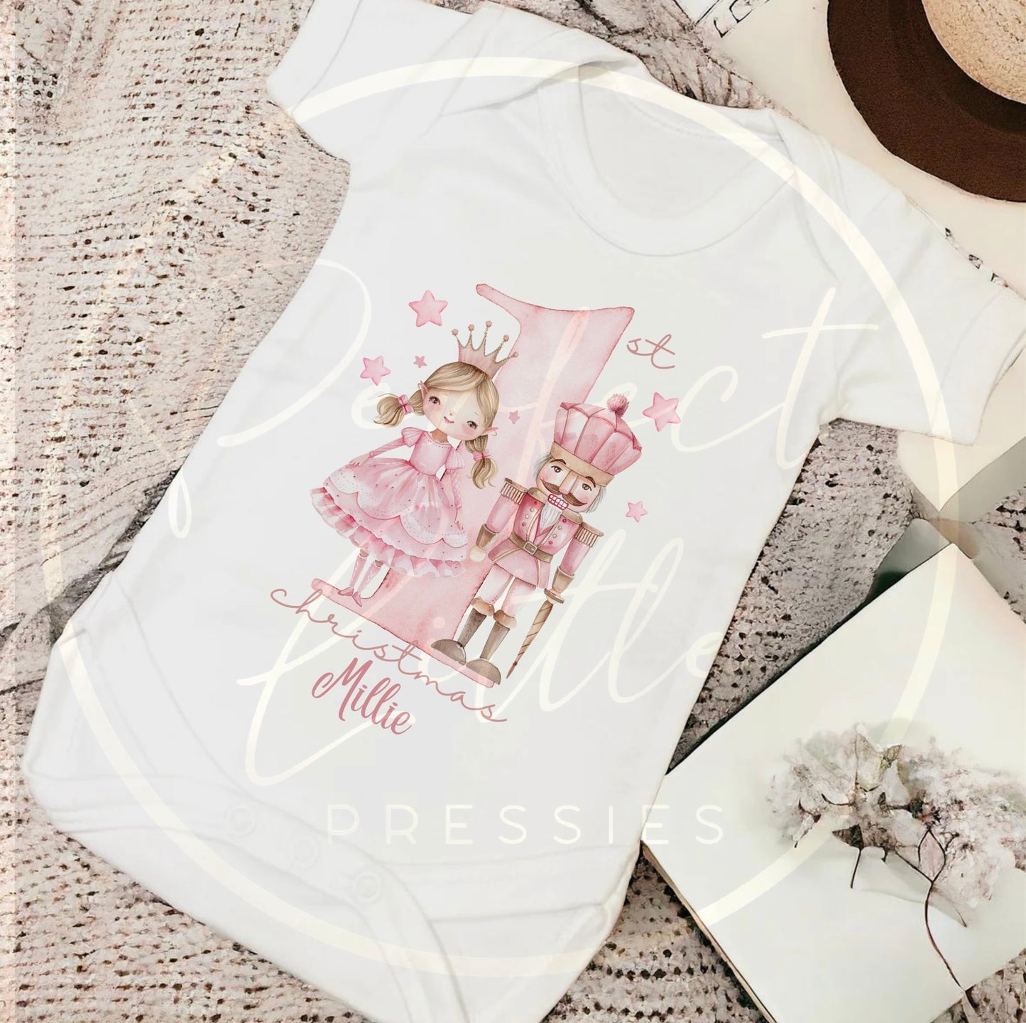 Christmas Baby Grow - 1st Christmas Nutcracker