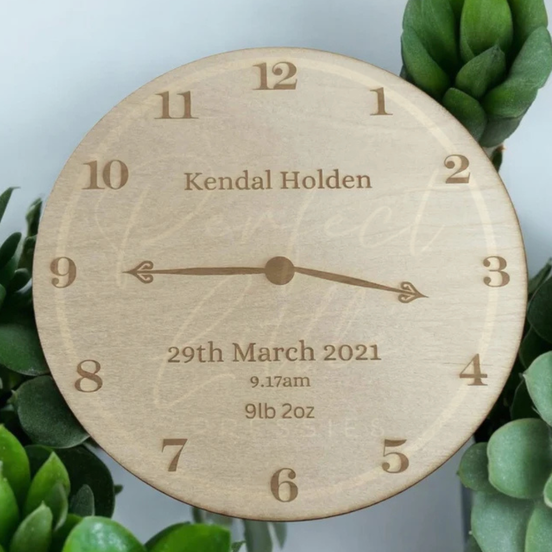 Wall Clock - Personal Time Keepsake