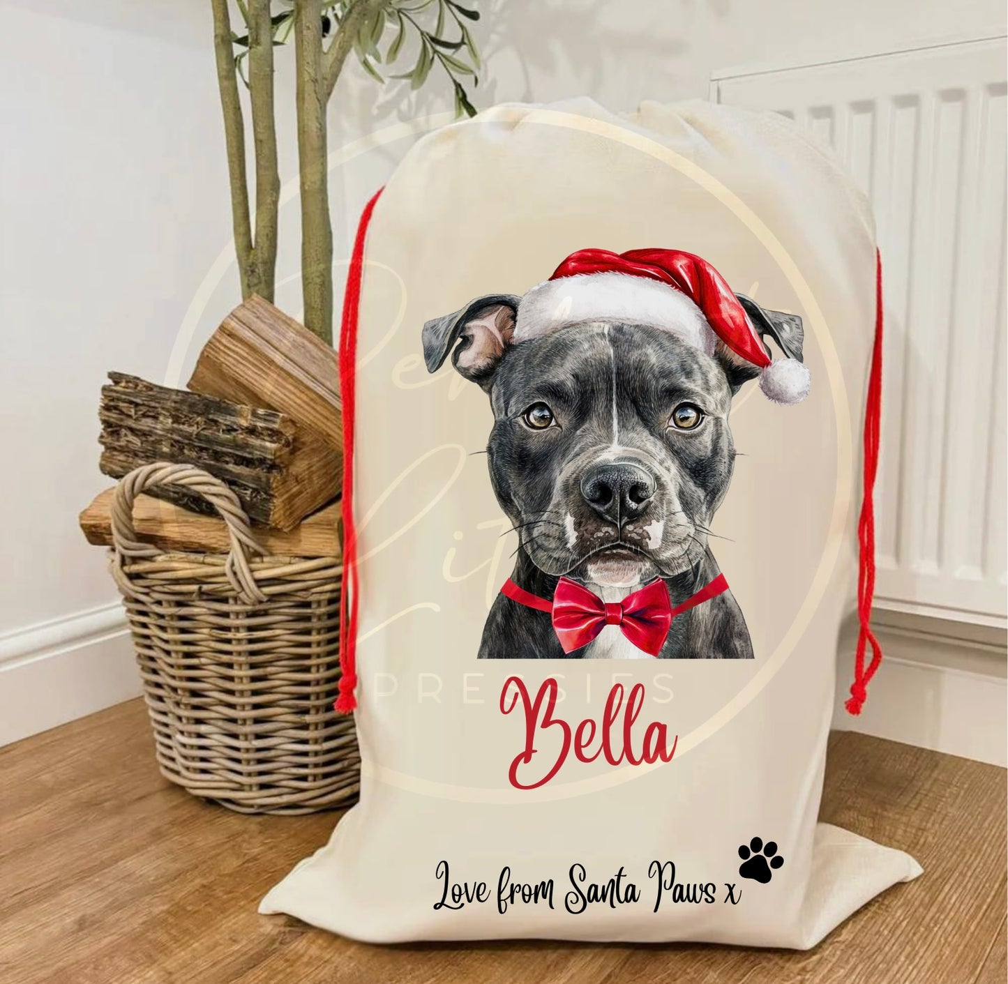 Christmas Sack - Dog Designs