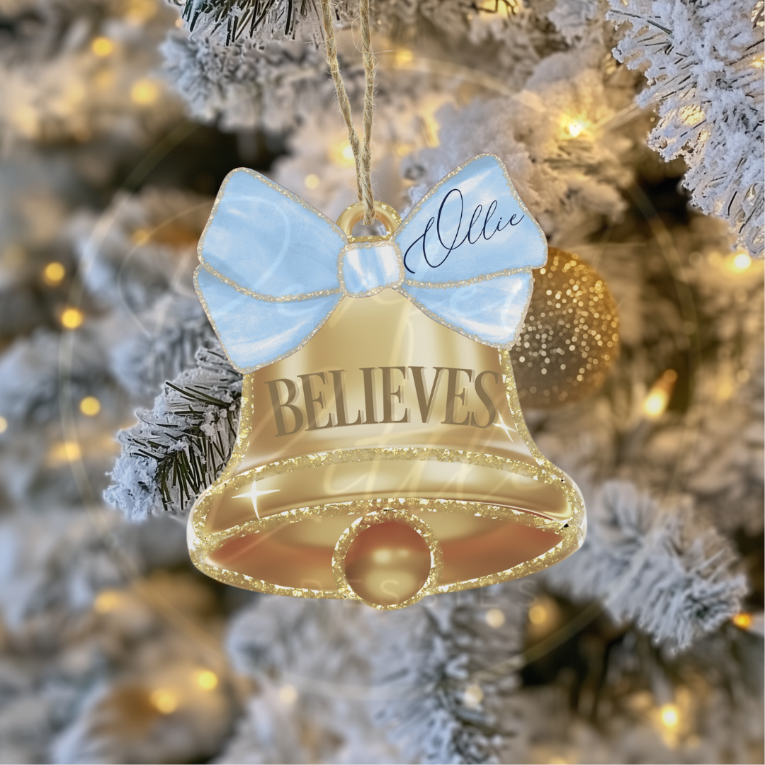 Christmas Decoration - Acrylic Bell