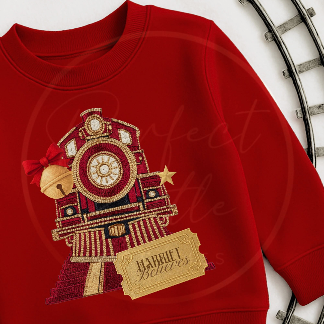 Christmas Sweatshirt - Red Express