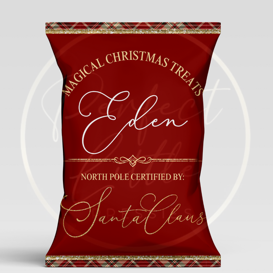 Christmas Treat Packet - Tartan Classic