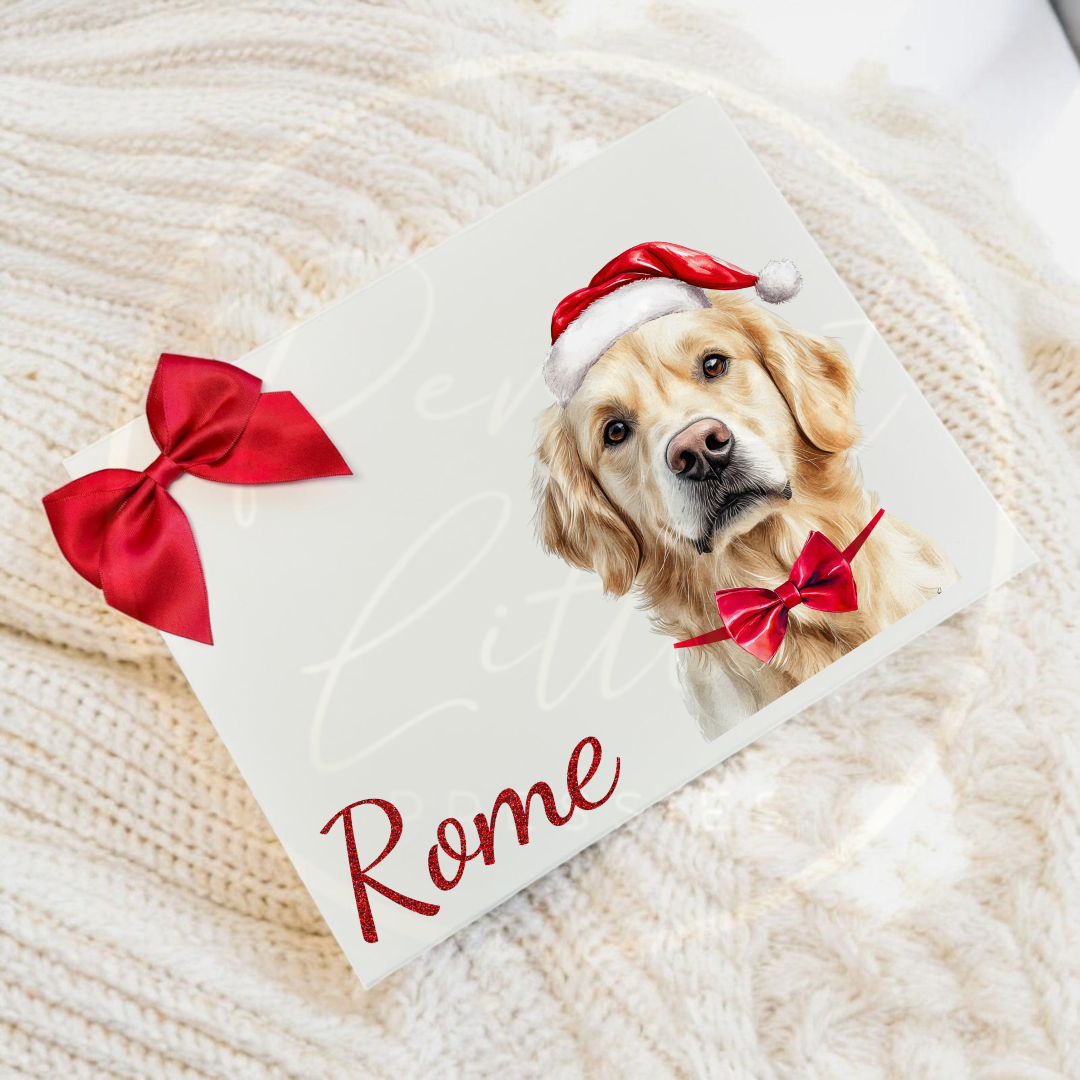 Christmas Box - Dog Designs