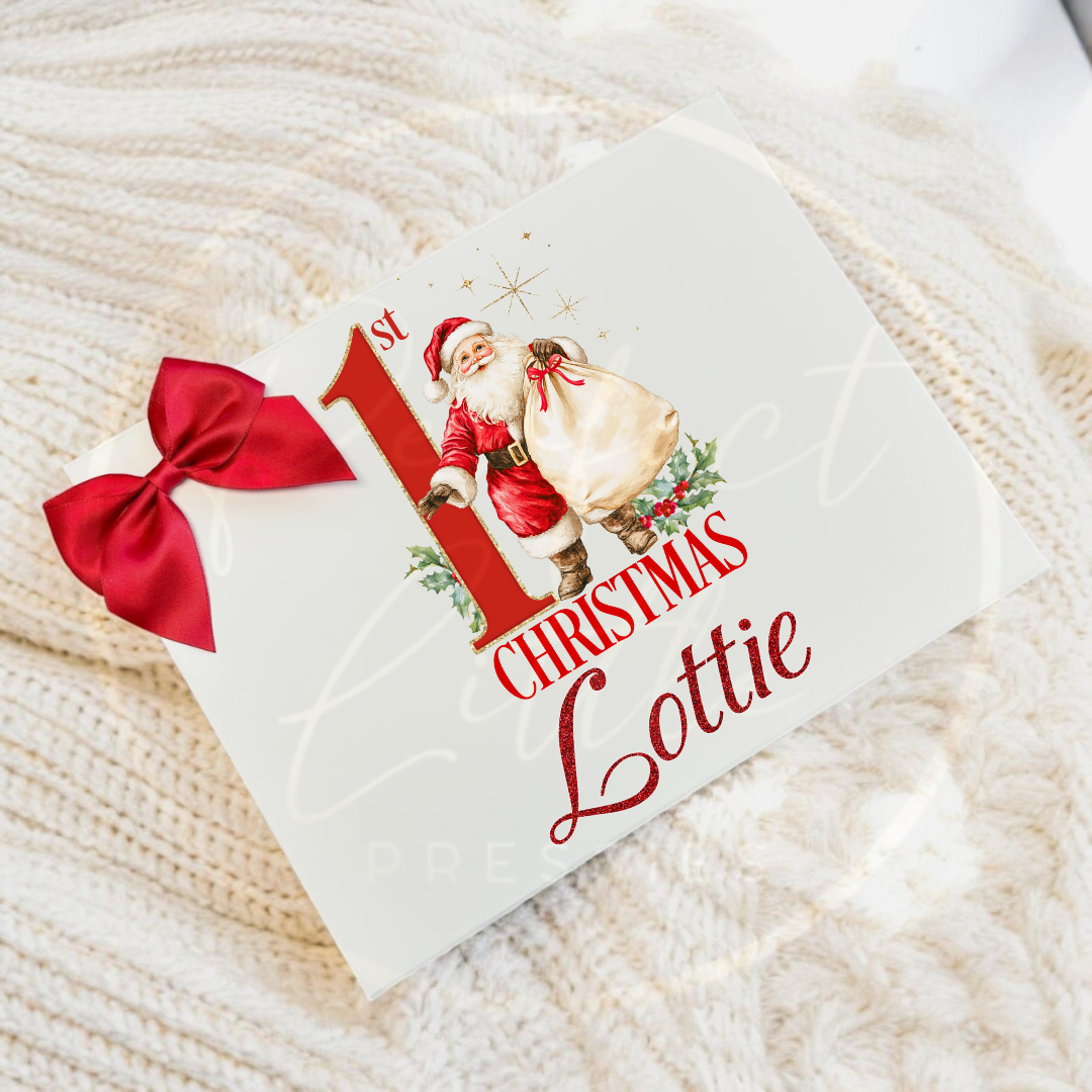 Christmas Box - 1st Christmas Santa