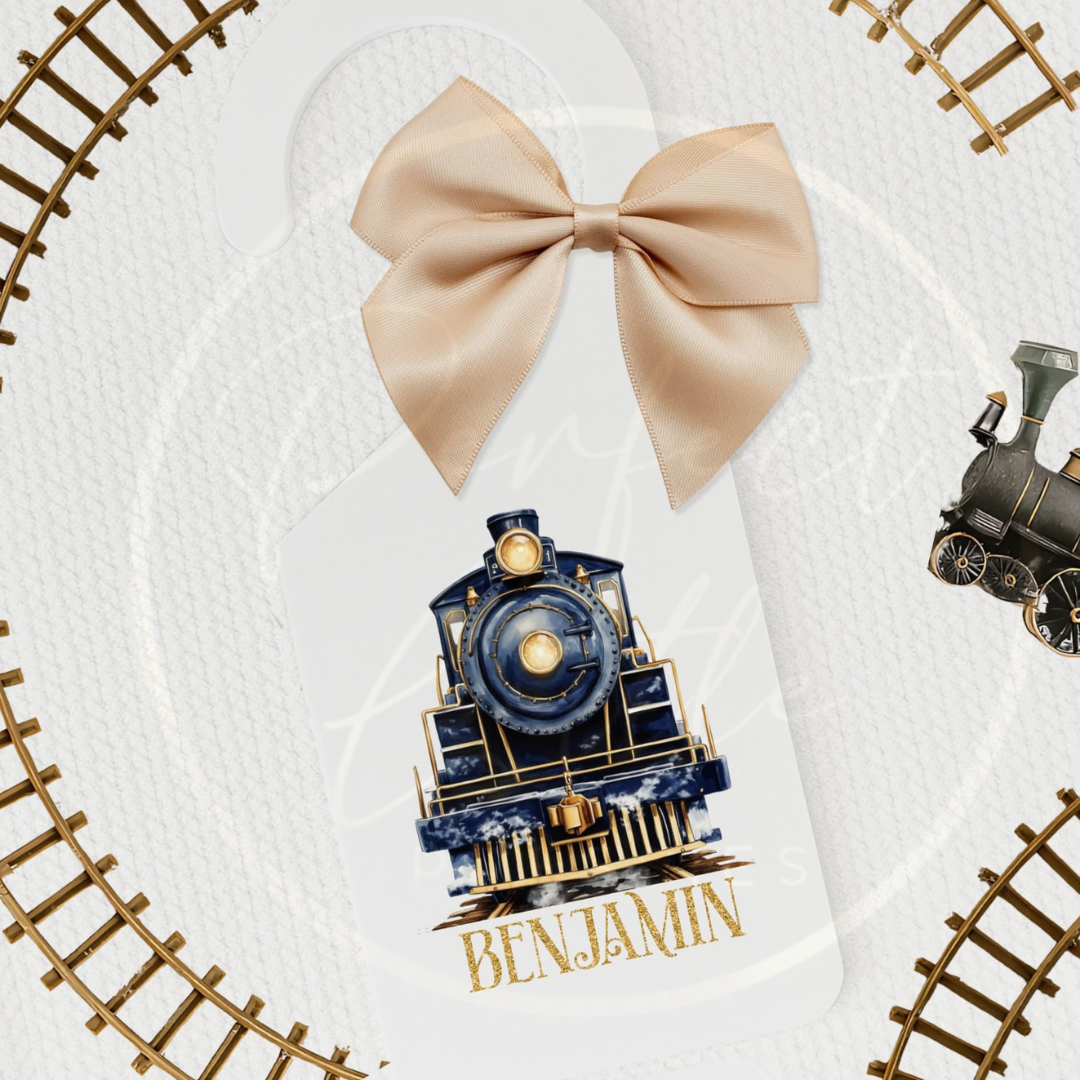 Christmas Door Hanger - Navy Express