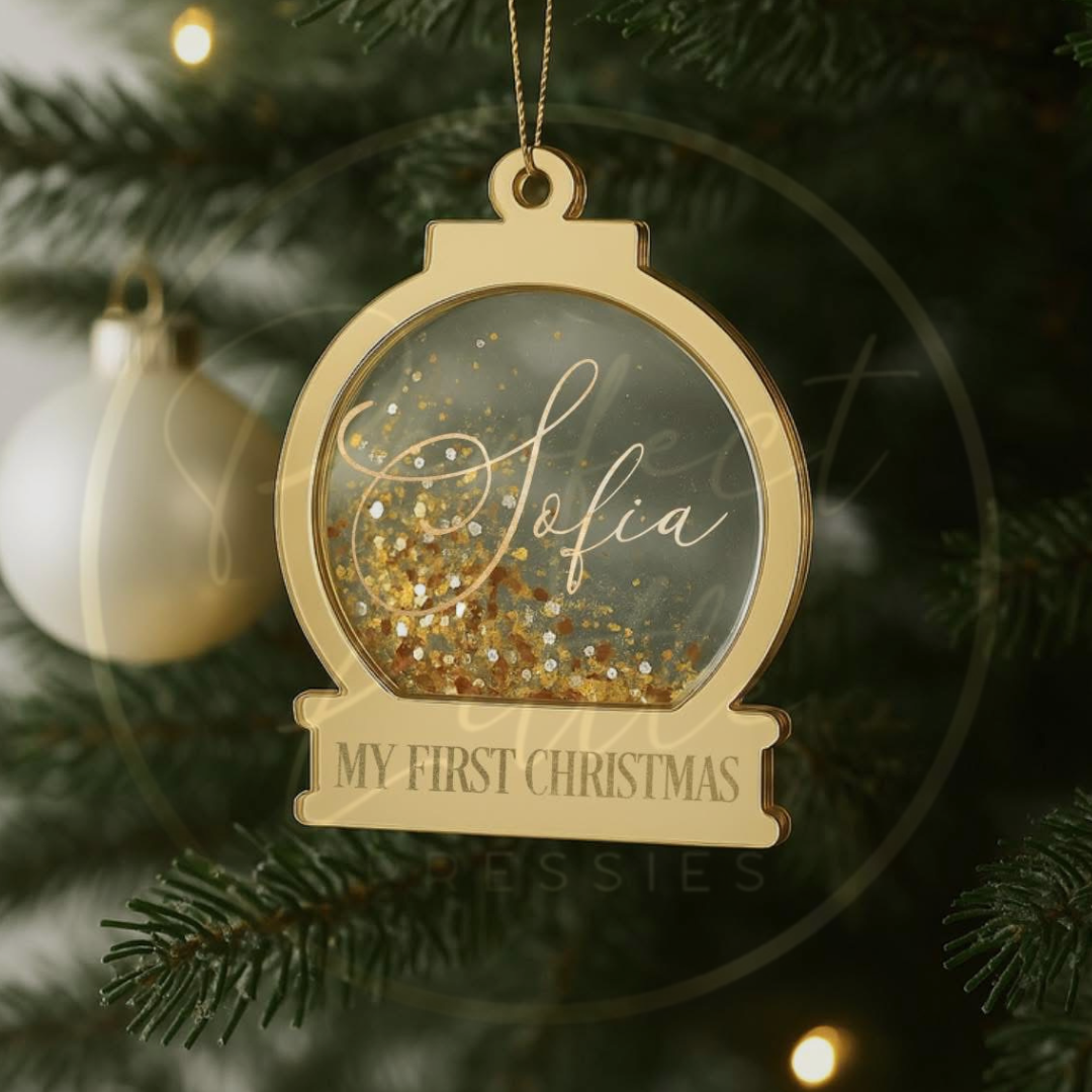 Christmas Decoration - Shaker Snow Globes