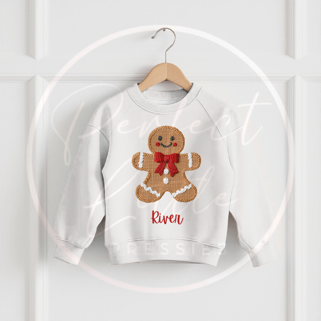 Christmas Sweatshirt - Gingerbread Collection