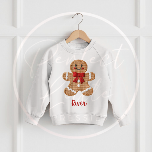 Christmas Sweatshirt - Gingerbread Collection
