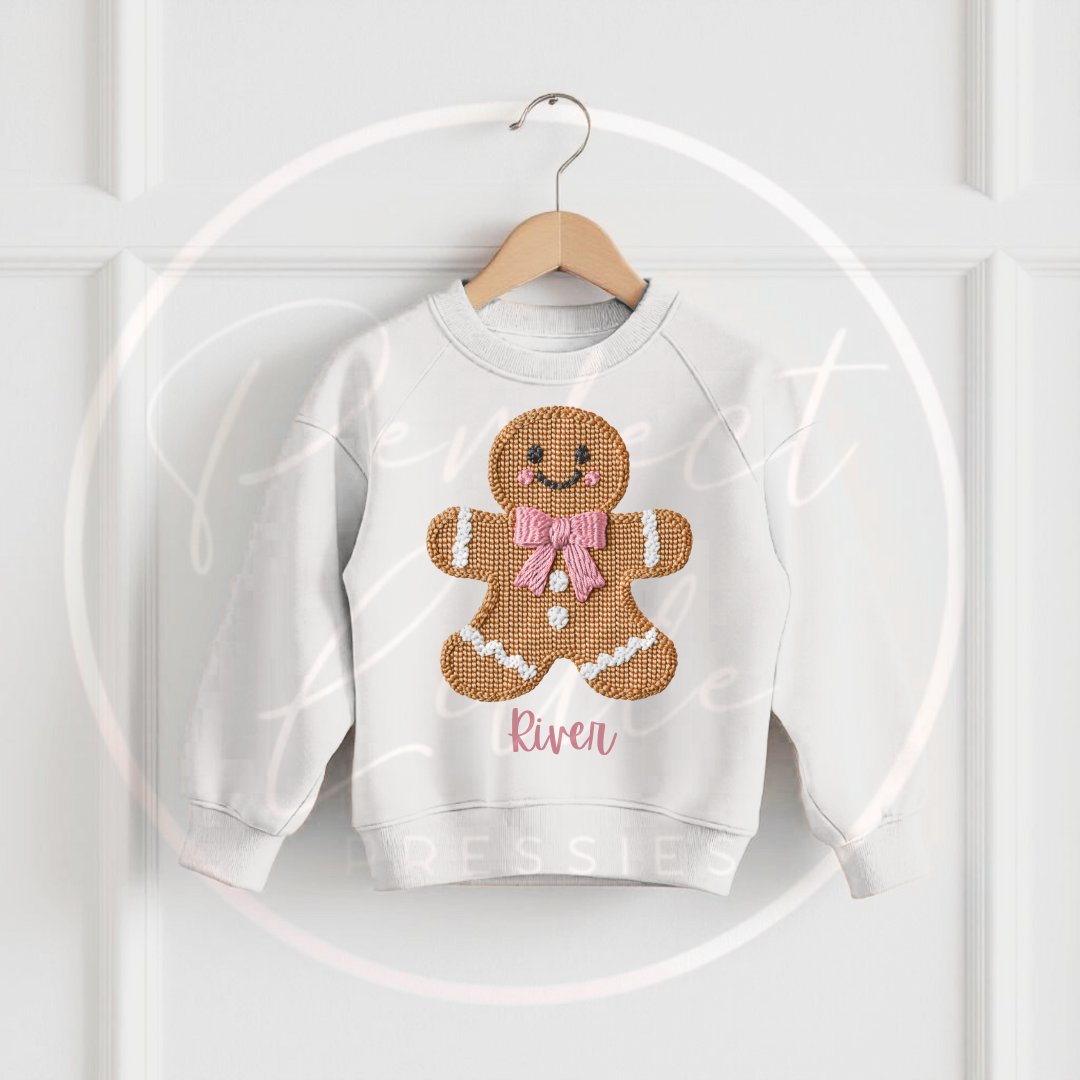 Christmas Sweatshirt - Gingerbread Collection