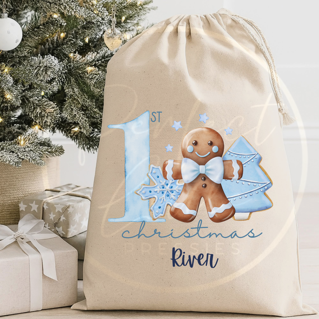 Christmas Sack - 1st Christmas Gingerbread