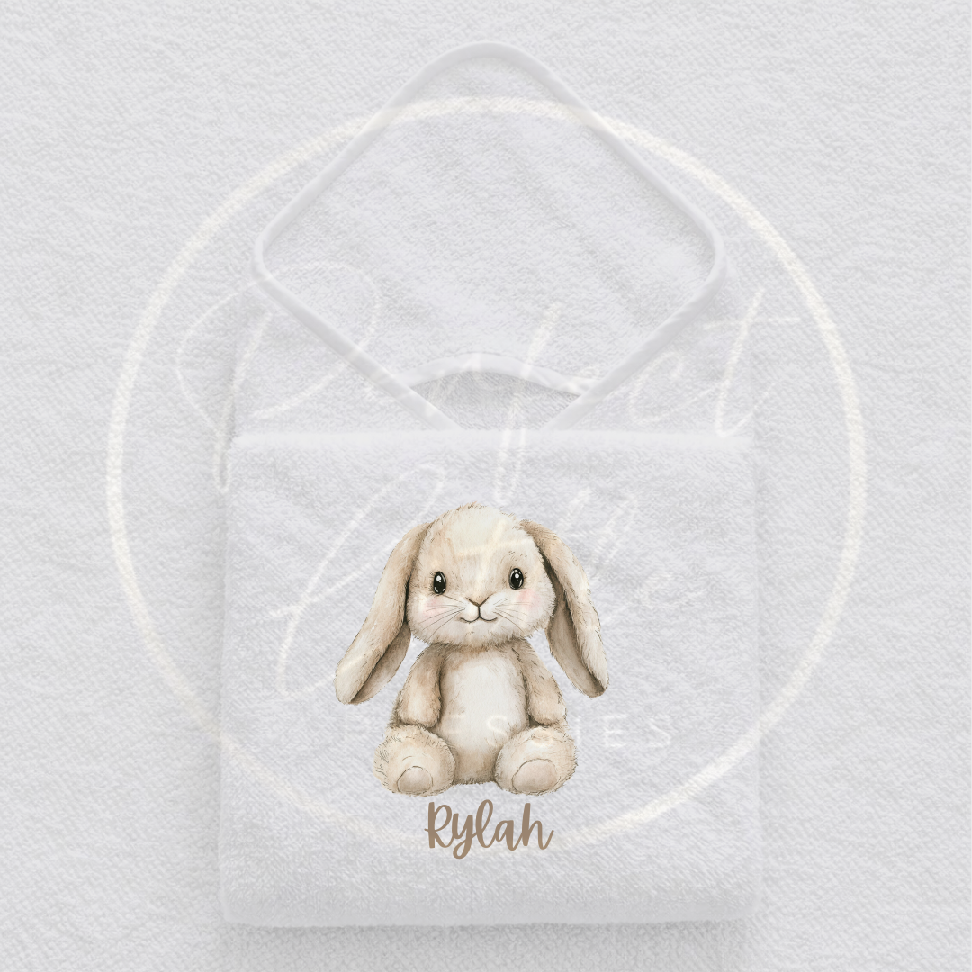 Baby Hooded Towel - Cute Animal Design