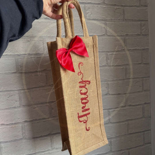 Jute Bottle Bag