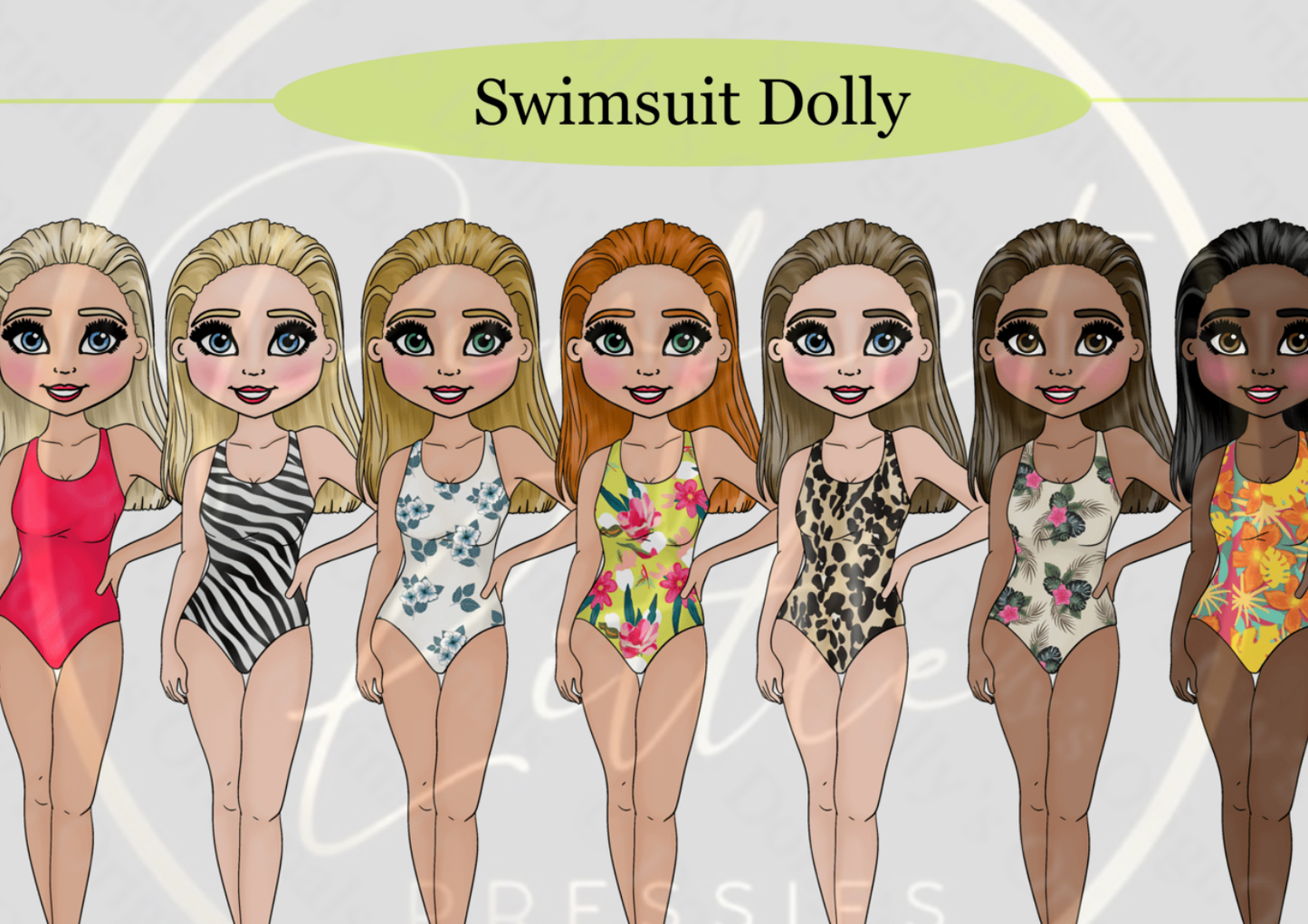 DESIGN A DOLLY - Swimsuit