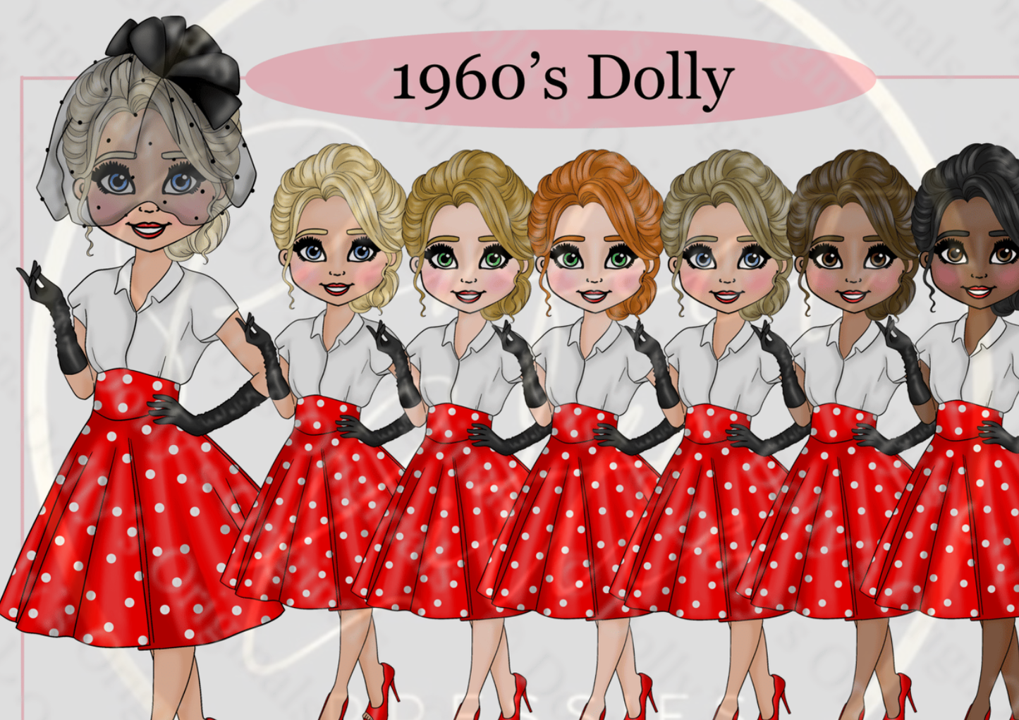 DESIGN A DOLLY - 1960s