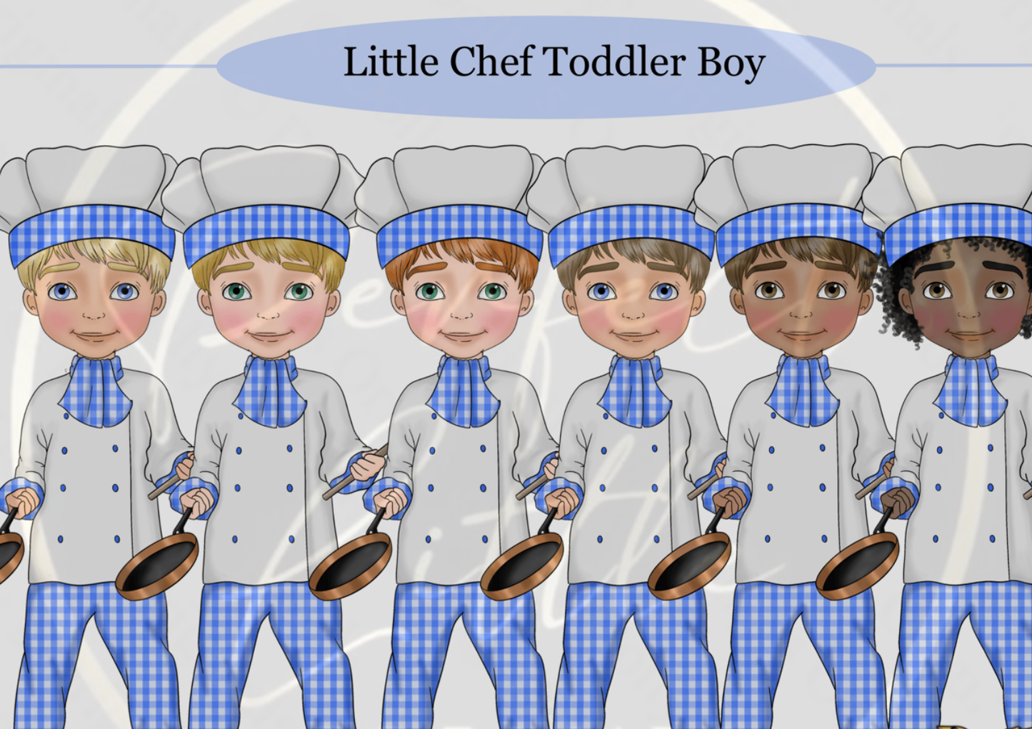 DESIGN A DOLLY - Little Chef Toddler Boy