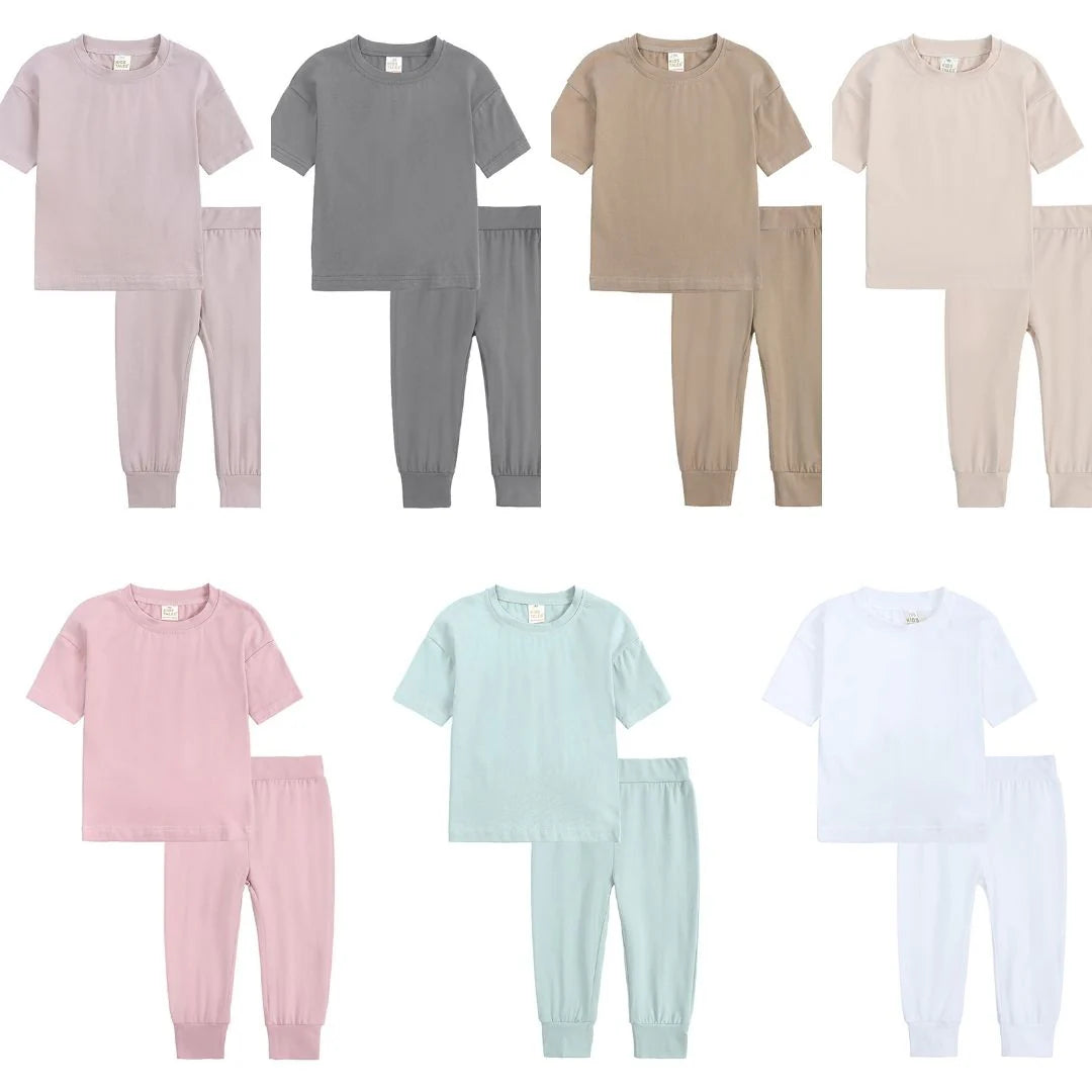Kids Short Sleeve T/Jogger Set