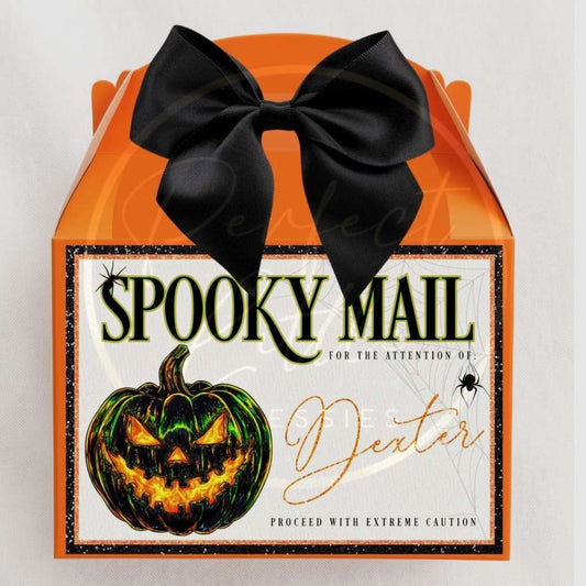 Halloween Spooky Mail Treat Box
