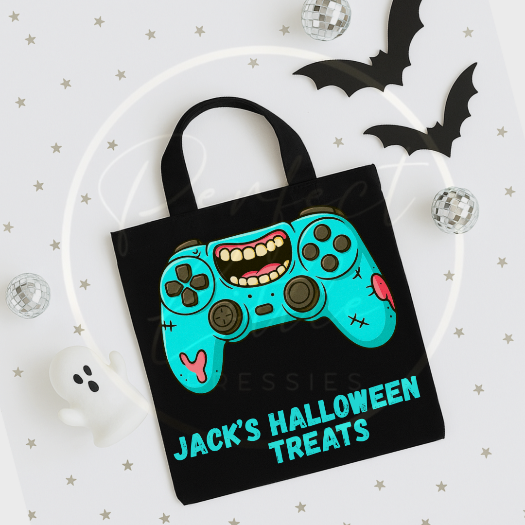 Halloween Gaming Tote Bag