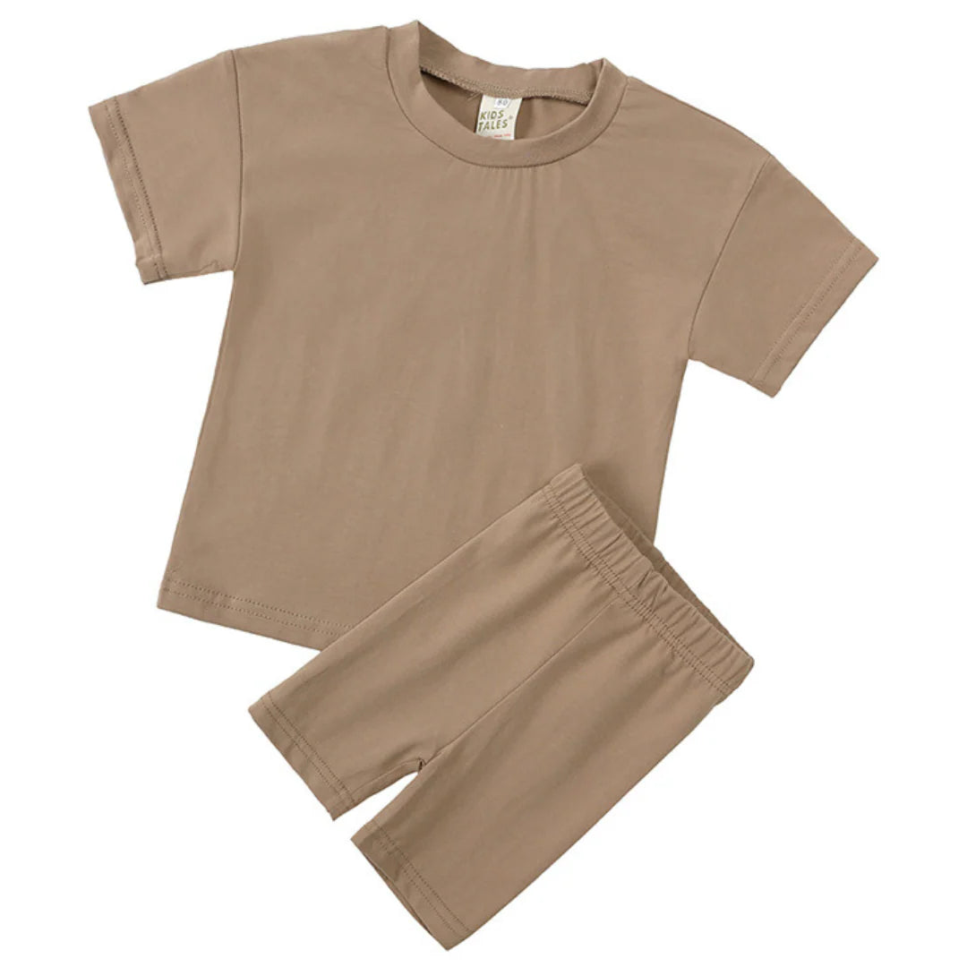 Kids T/Cycling Short Set (Older Sizes)
