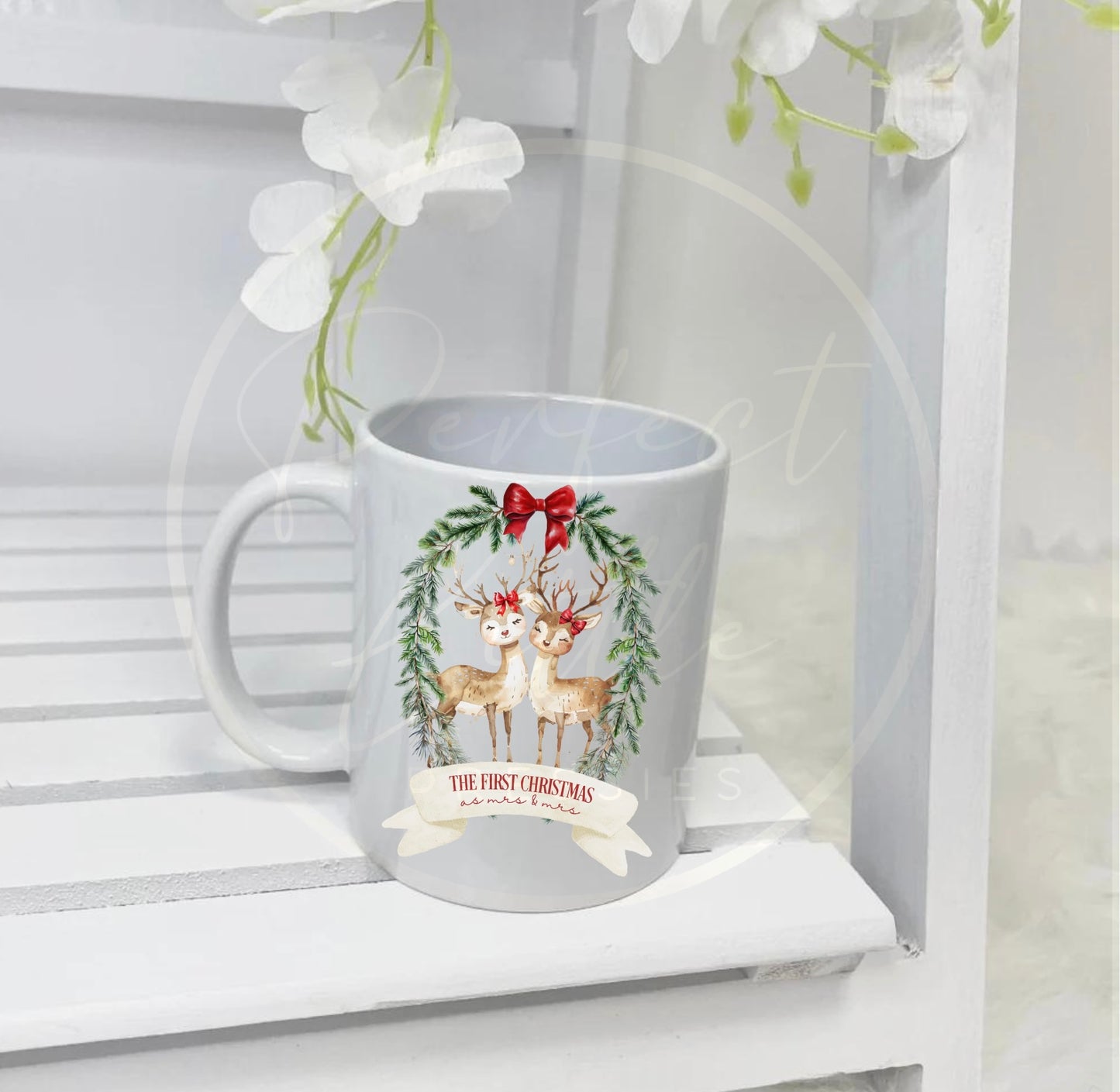 Christmas Mug - First Christmas Mrs/Mrs
