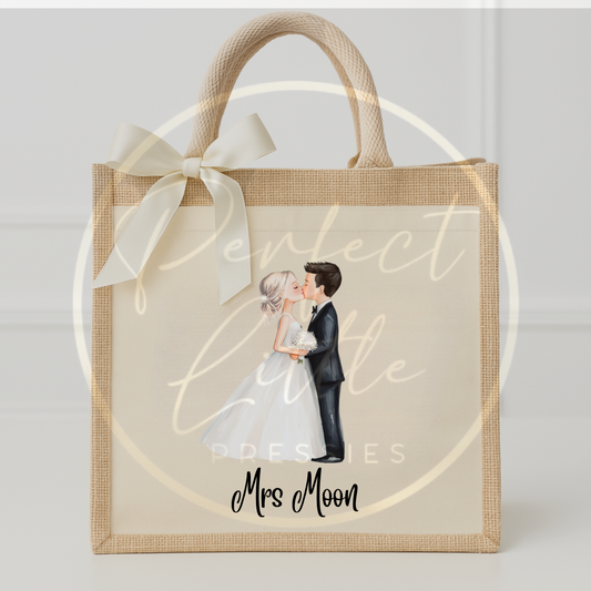 Mr and Mrs Tote Bag